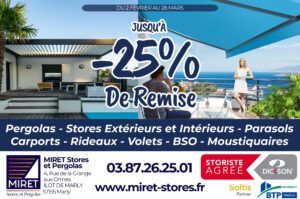 OFFRE PRINTEMPS 25% DE REMISE